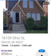 16159 Ohio St, Detroit MI  48221-2953 exterior