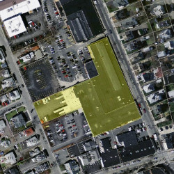 95 Chapel St, Newton MA 02458-1010 aerial view