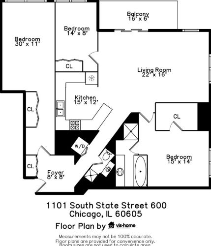 1101 State St, Chicago IL 60605-3175 exterior