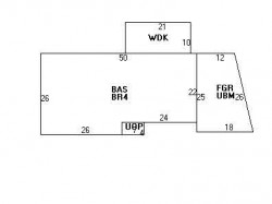 24 Dorr Rd, Newton MA  02458-2701 floor plan