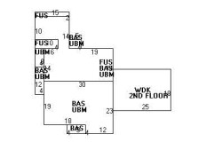 6 Chamberlain Rd, Newton MA  02458-2405 floor plan