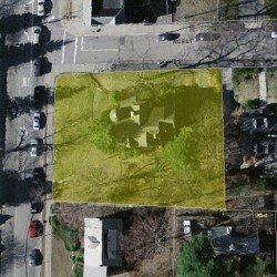 1074 Centre St, Newton MA 02459-1542 aerial view