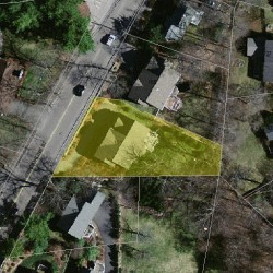 161 Brookline St, Newton MA 02467 aerial view