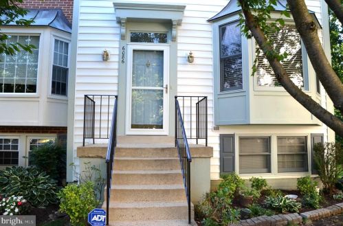 6086 Joust Ln, Alexandria VA  22315-4806 exterior