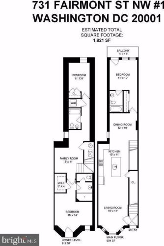 731 Fairmont St, Washington DC  20001-3813 exterior