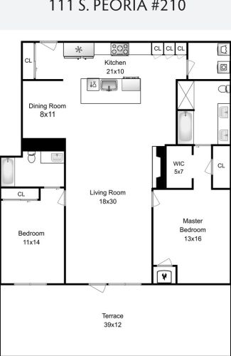 111 Peoria St, Chicago IL 60607 exterior