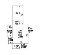 64 Oak St, Newton MA  02464-1422 floor plan