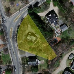192 Grove St, Newton MA 02466-2257 aerial view