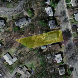 1381 Walnut St, Newton MA 02461-1851 aerial view