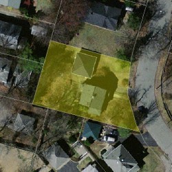 33 Bemis Rd, Newton MA  02460-1204 aerial view