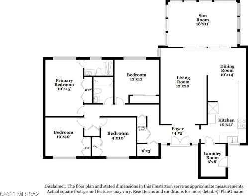 1549 Turquoise Vis, Tucson AZ  85710-5532 exterior