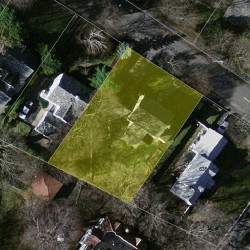 10 Bellevue St, Newton MA 02458-1919 aerial view