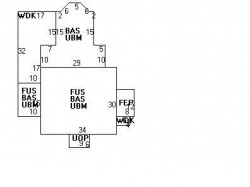 83 Commonwealth Park, Newton MA  02459-1024 floor plan