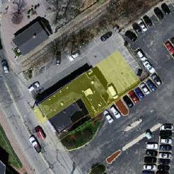 108 Oak St, Newton MA 02464-1440 aerial view