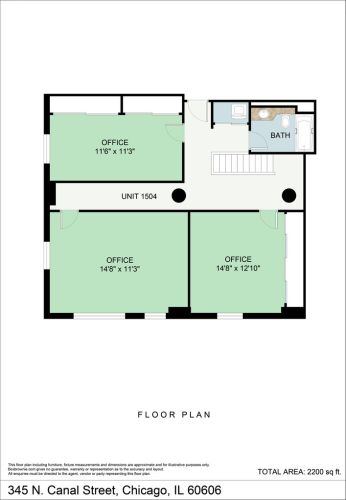 345 Canal St, Chicago IL  60606-1201 exterior