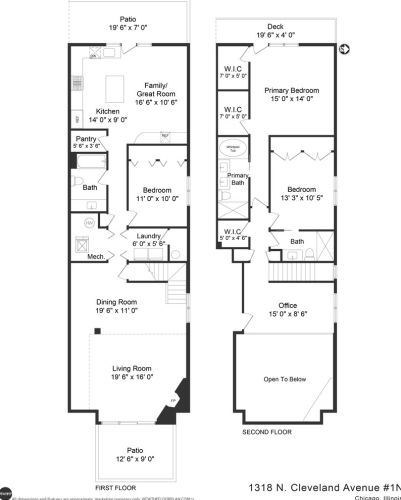 1318 Cleveland Ave, Chicago IL  60610-1718 exterior