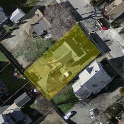 225 Chapel St, Newton MA 02458-1309 aerial view