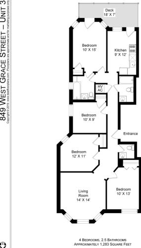 849 Grace St, Chicago IL  60613-3985 exterior