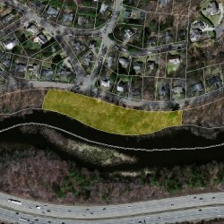 321 Quinobequin Rd, Newton MA 02468-2100 aerial view