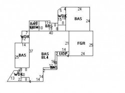 343 Brookline St, Newton MA 02459-3151 floor plan