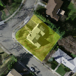 69 Cross Hill Rd, Newton MA 02459-3120 aerial view