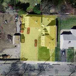 79 Parker Ave, Newton MA 02459-2635 aerial view