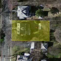 66 Cedar St, Newton MA 02459-1113 aerial view