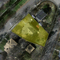 108 Albemarle Rd, Newton MA 02460-1135 aerial view