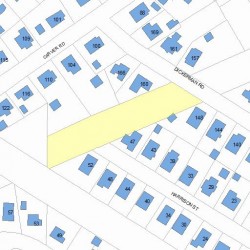 154 Dickerman Rd, Newton MA 02461-1304 plot plan