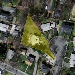 18 Cappy Cir, Newton MA  02465-1204 aerial view