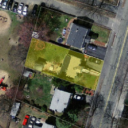 183 Cherry St, Newton MA 02465-1241 aerial view