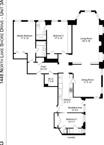 1448 Lake Shore Dr, Chicago IL  60605-2827 exterior