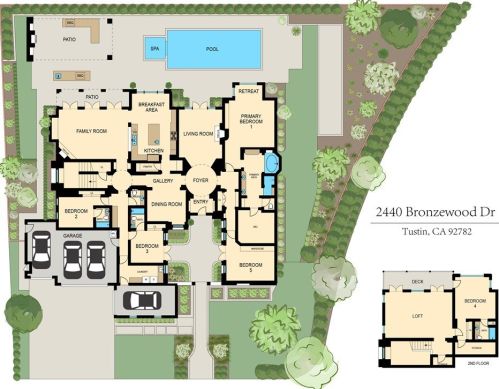 2440 Bronzewood Dr, Tustin CA  92782-4321 exterior