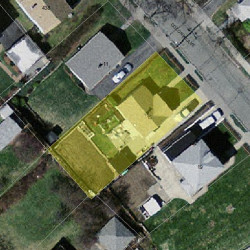 15 Colonial Ave, Newton MA 02460-1214 aerial view