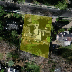 22 Clements Rd, Newton MA 02458-2618 aerial view