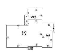 94 Clearwater Rd, Newton MA 02462-1106 floor plan