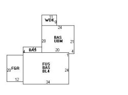 103 Randlett Park, Newton MA 02465-1743 floor plan