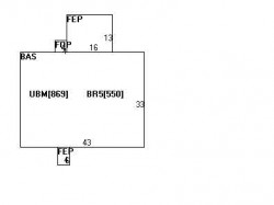 11 Clearwater Rd, Newton MA 02462-1103 floor plan