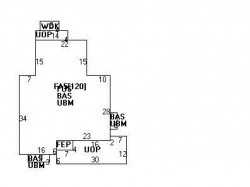 139 Gibbs St, Newton MA 02459-1927 floor plan