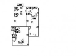 47 Bernard St, Newton MA 02461-1935 floor plan
