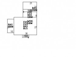 1446 Beacon St, Newton MA  02468-1613 floor plan