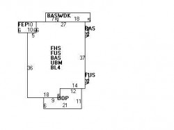 75 Prospect St, Newton MA 02465-2340 floor plan