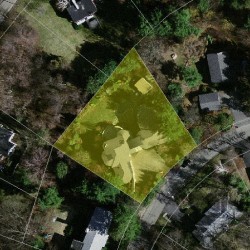 99 Baldpate Hill Rd, Newton MA  02459-2826 aerial view