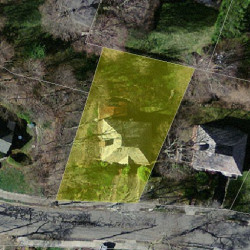 77 Stuart Rd, Newton MA  02459-1210 aerial view