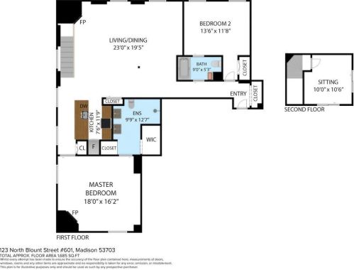 123 Blount St, Madison WI  53703-4609 exterior