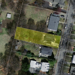 39 Freeman St, Newton MA  02466-1205 aerial view