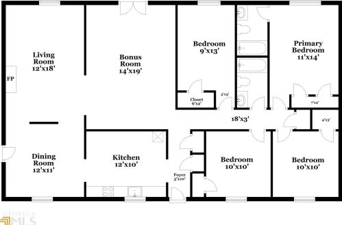 1912 Singer Way, Lithonia GA  30058-5535 exterior