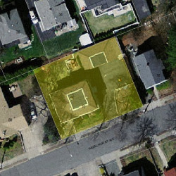 10 Hazelhurst Ave, Newton MA 02465-1312 aerial view