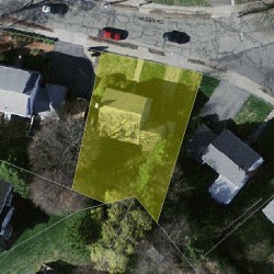 11 Hagen Rd, Newton MA 02459-2729 aerial view