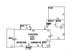 393 Commonwealth Ave, Newton MA  02459 floor plan